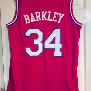 NWOT Authentic Charles Barkley Sixers jersey XXL